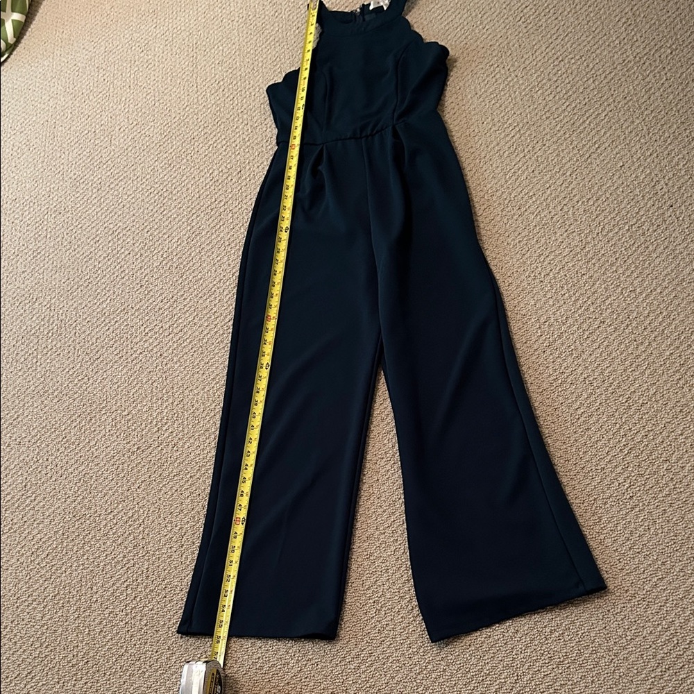 Chic Black Sleeveless Jumpsuit